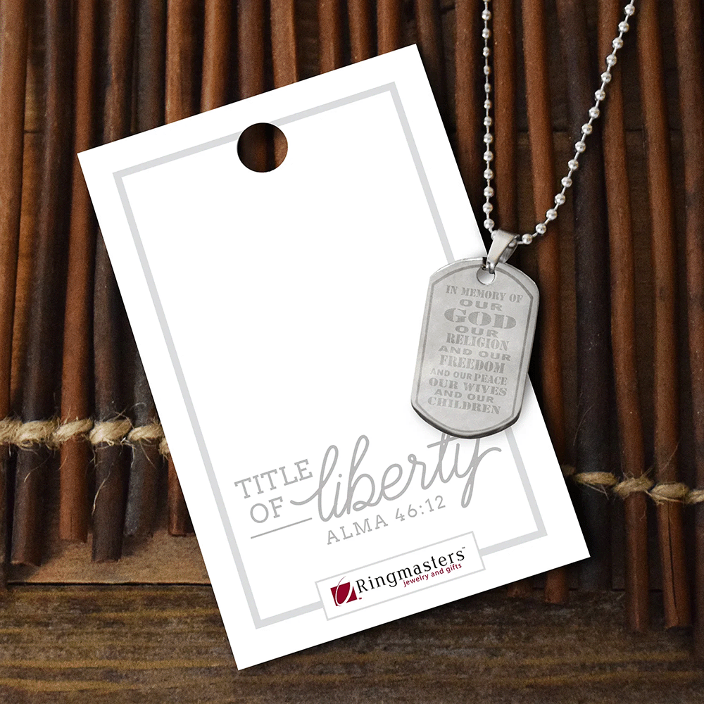 Title of Liberty Dog Tag, , large