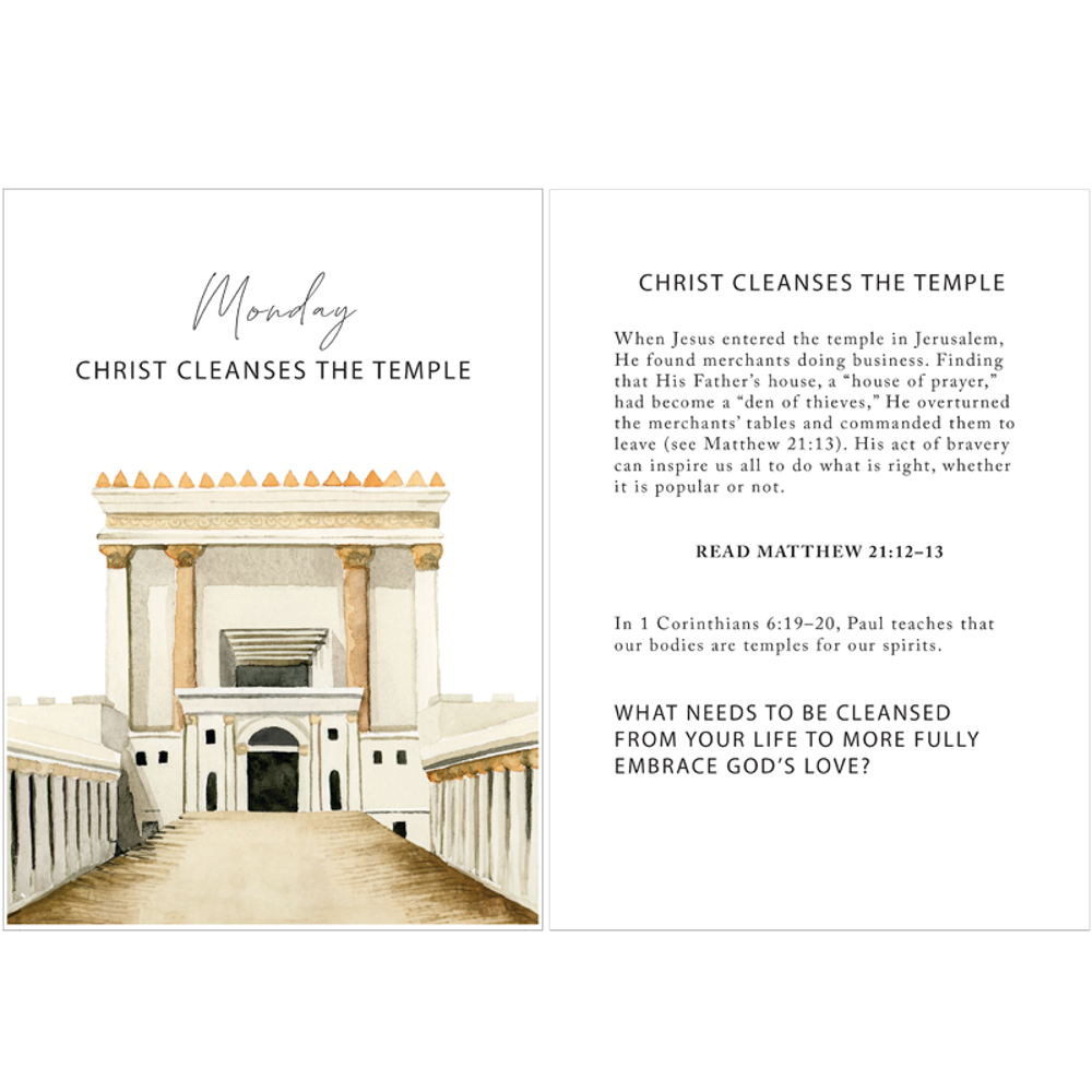 Holy Week Study Card Set, , large