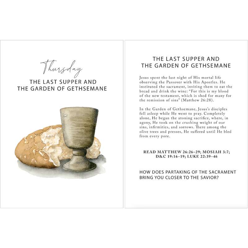 Holy Week Study Card Set, , large image number 3