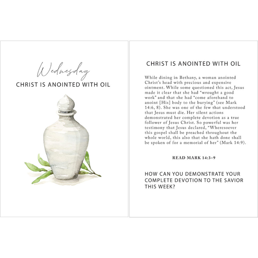 Holy Week Study Card Set, , large image number 2