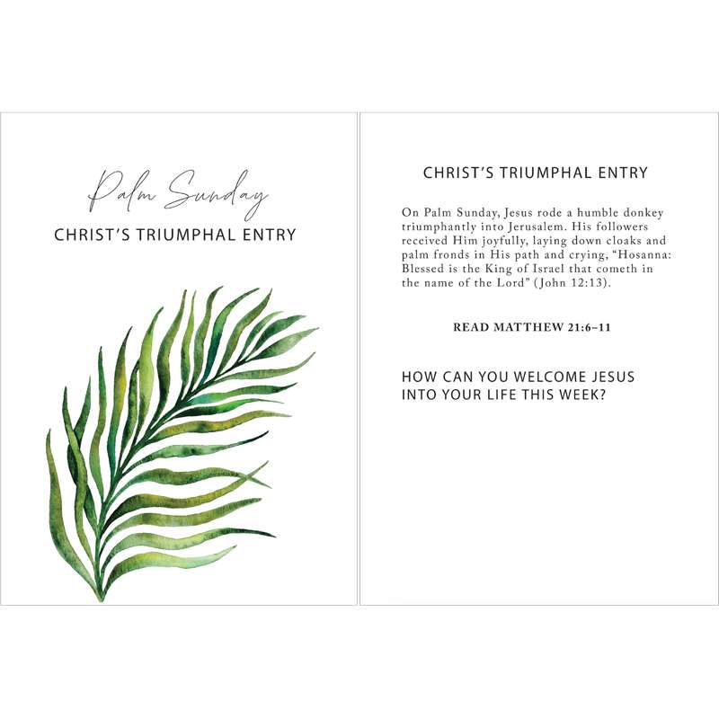 Holy Week Study Card Set, , large image number 6