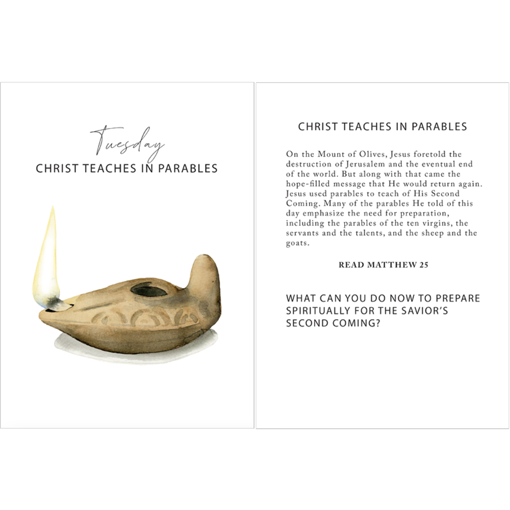 Holy Week Study Card Set, , large image number 4