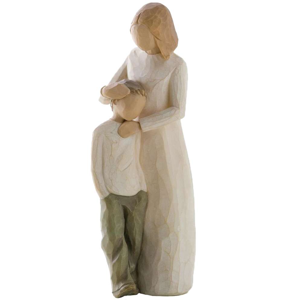 Mother and Son Figurine, , large image number 0