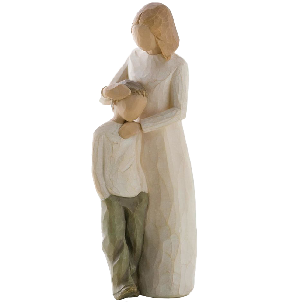 Mother and Son Figurine, , large image number 0