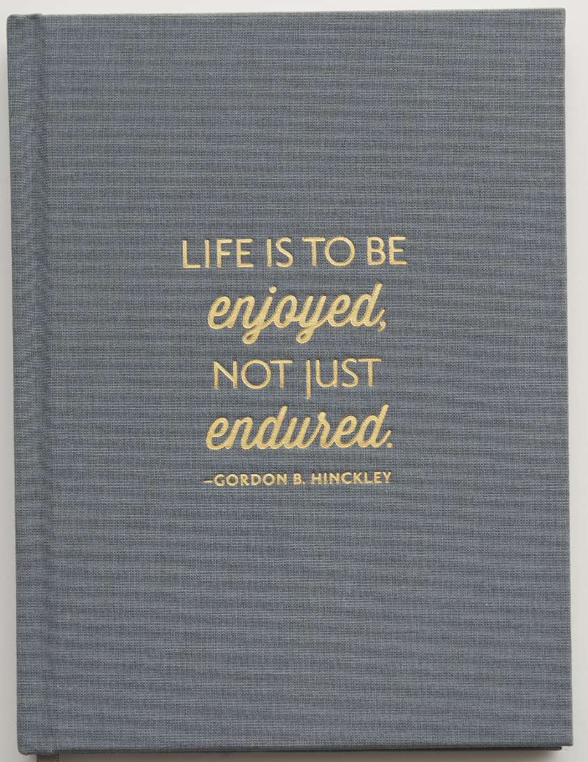 Life Is to Be Enjoyed Journal, , large