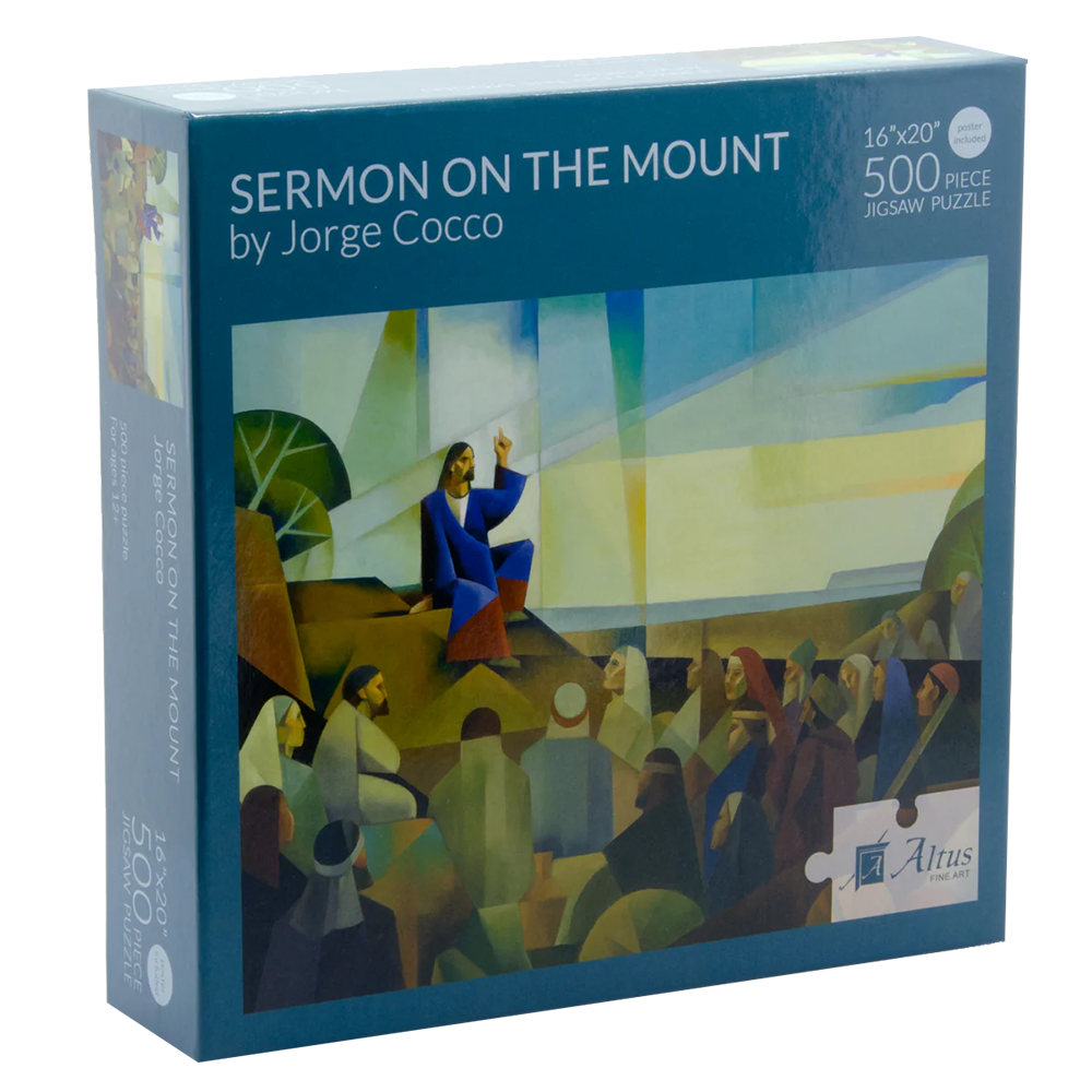 Sermon on the Mount 500 Piece Puzzle, , large image number 0