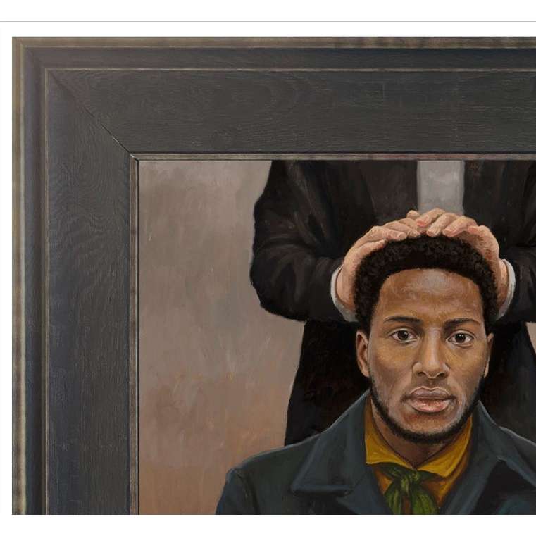 The Ordination of Q. Walker Lewis (16x21 Framed Art Size), , large