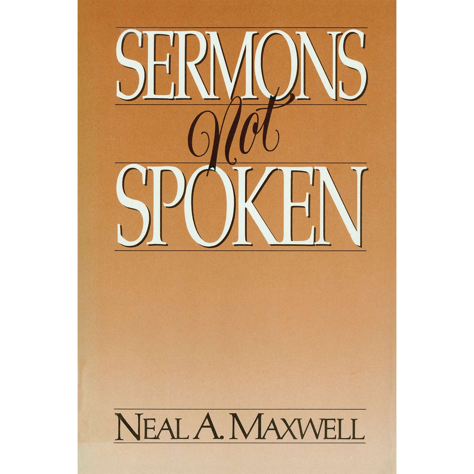 Sermons Not Spoken