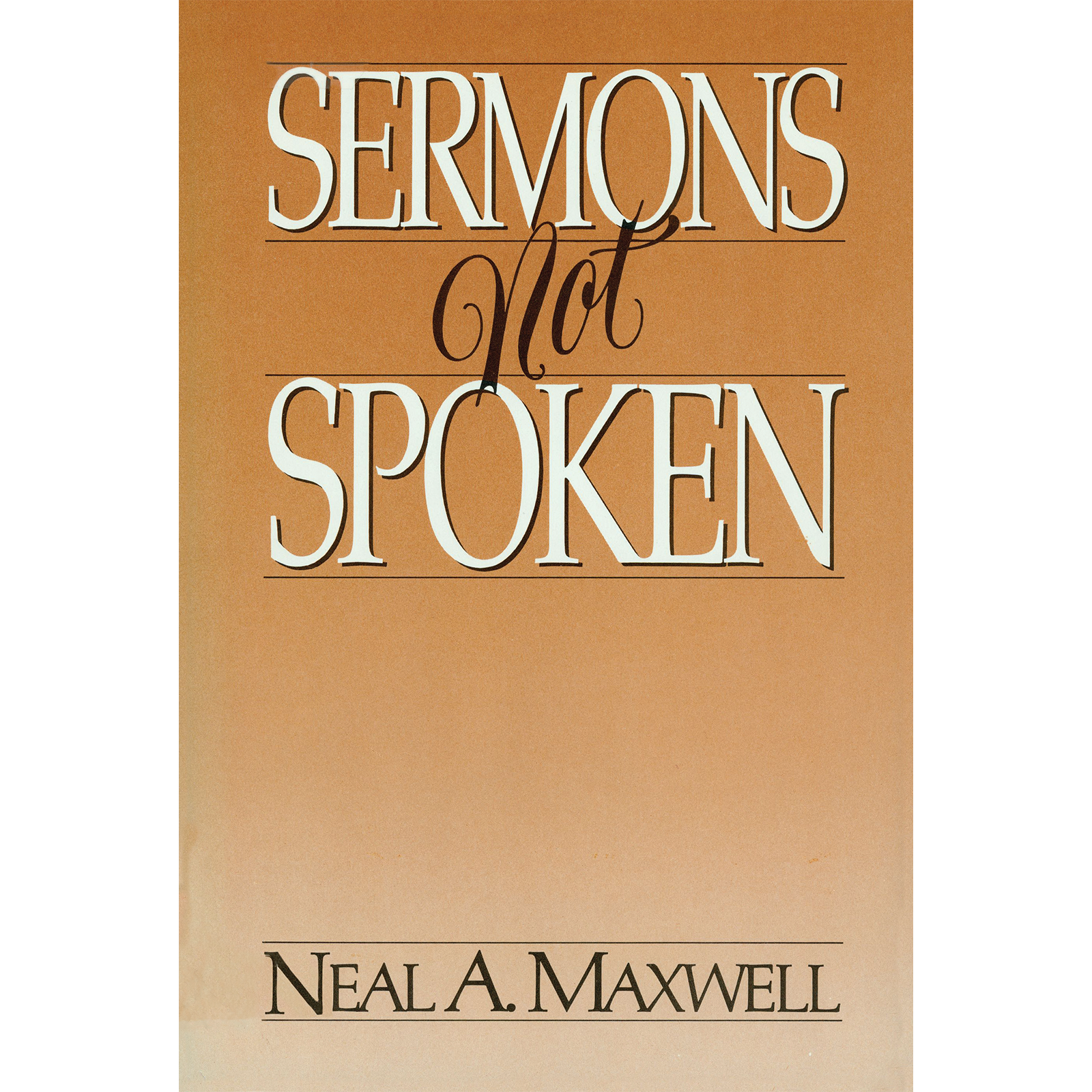 Sermons Not Spoken