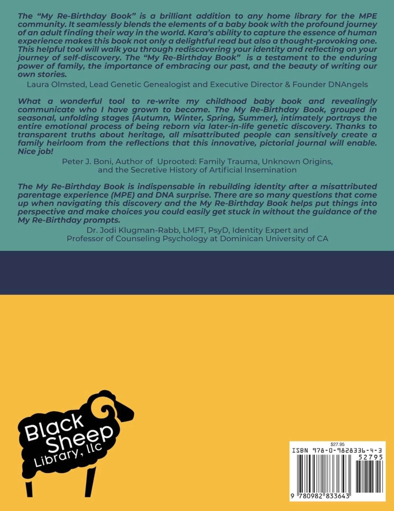 My Re-Birthday Book, , large