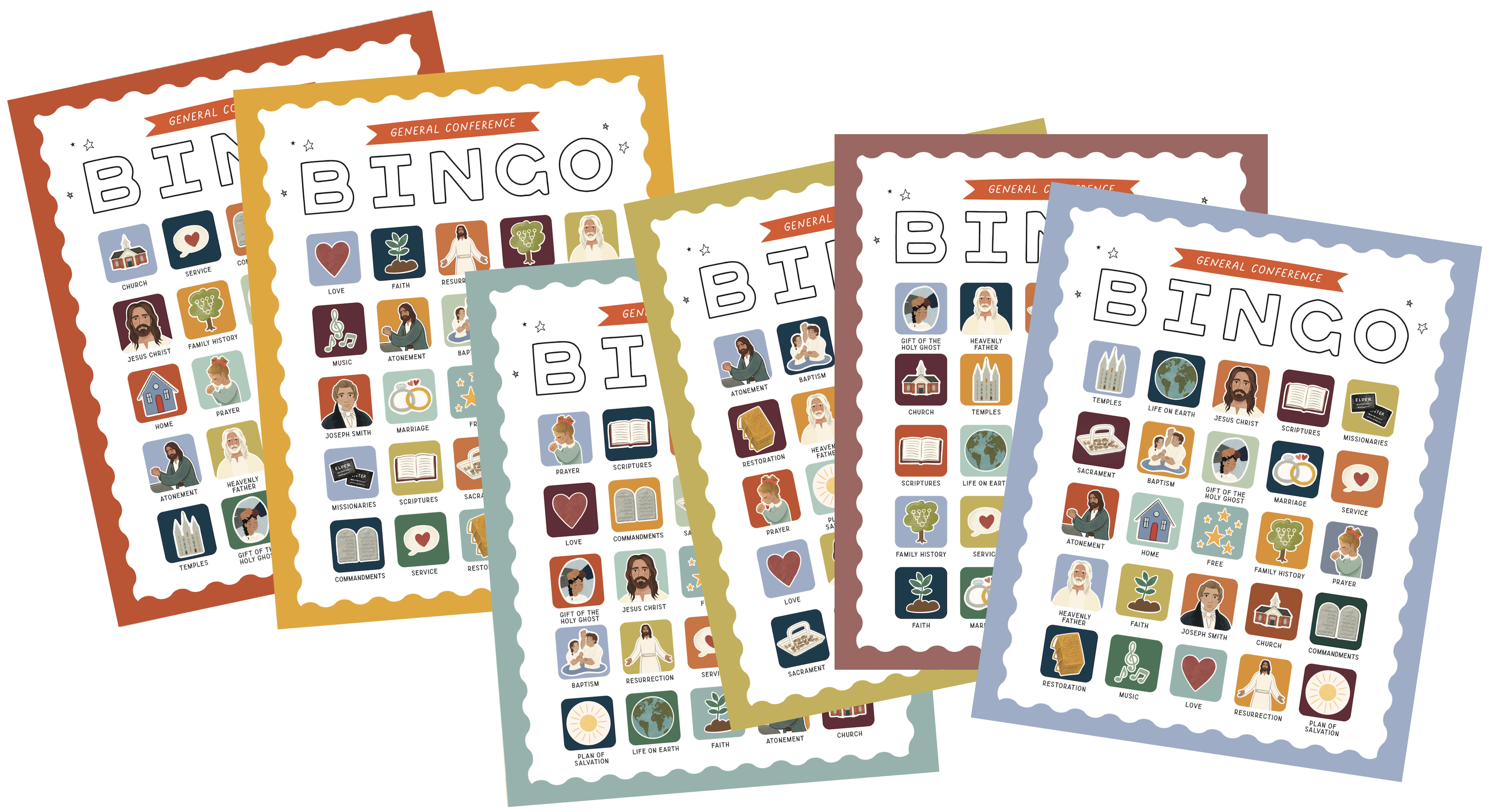 General Conference Bingo
