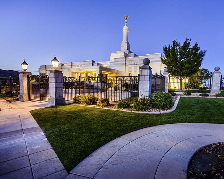 Reno Nevada Temple, Paths Converged Print