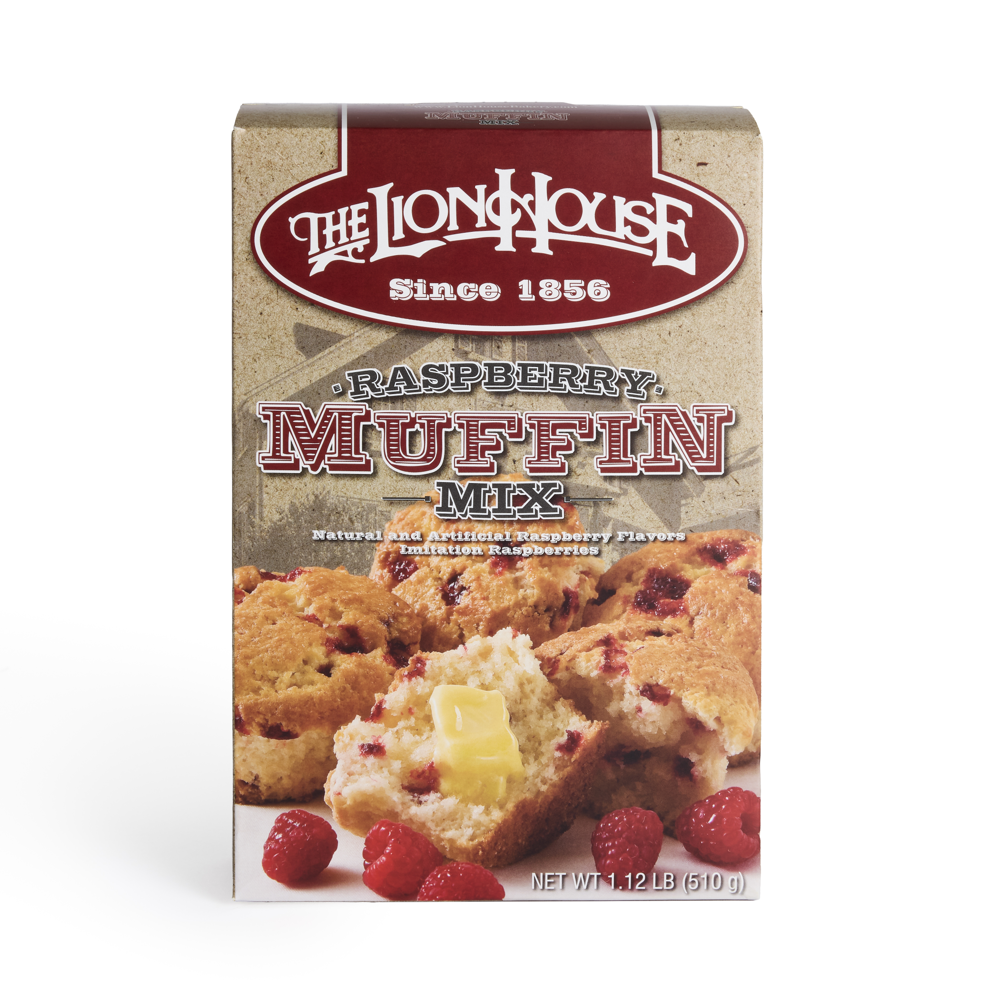 Lion House Raspberry Muffin Mix, , large image number 0