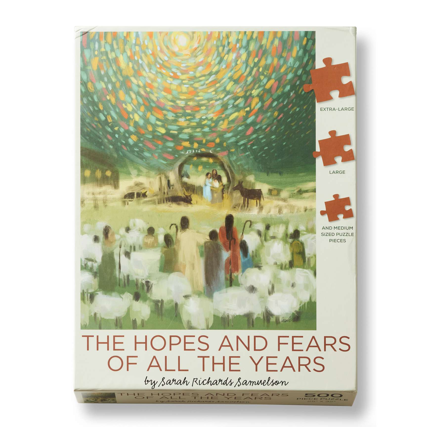 Hope and Fears of All the Years 500 Piece Family Puzzle, , large image number 0