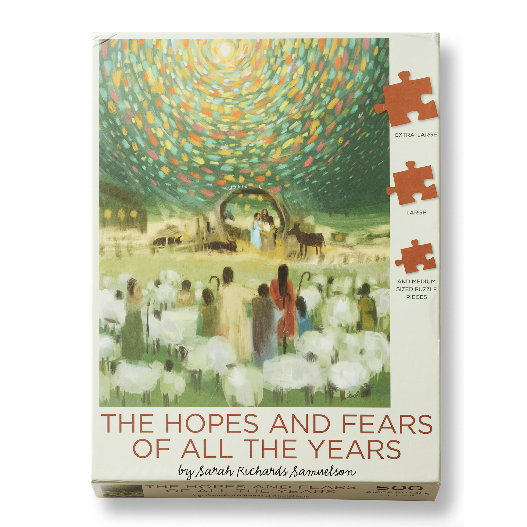 Hope and Fears of All the Years 500 Piece Family Puzzle, , large image number 0