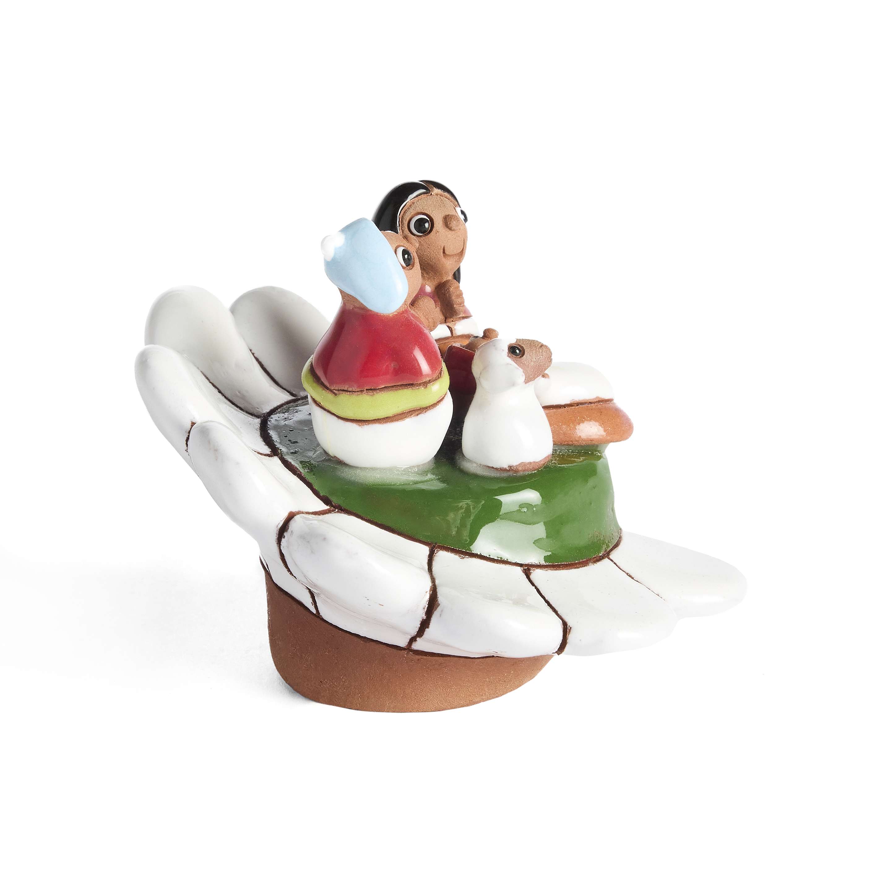 Bolivia Holy Family in Flower Nativity, , large