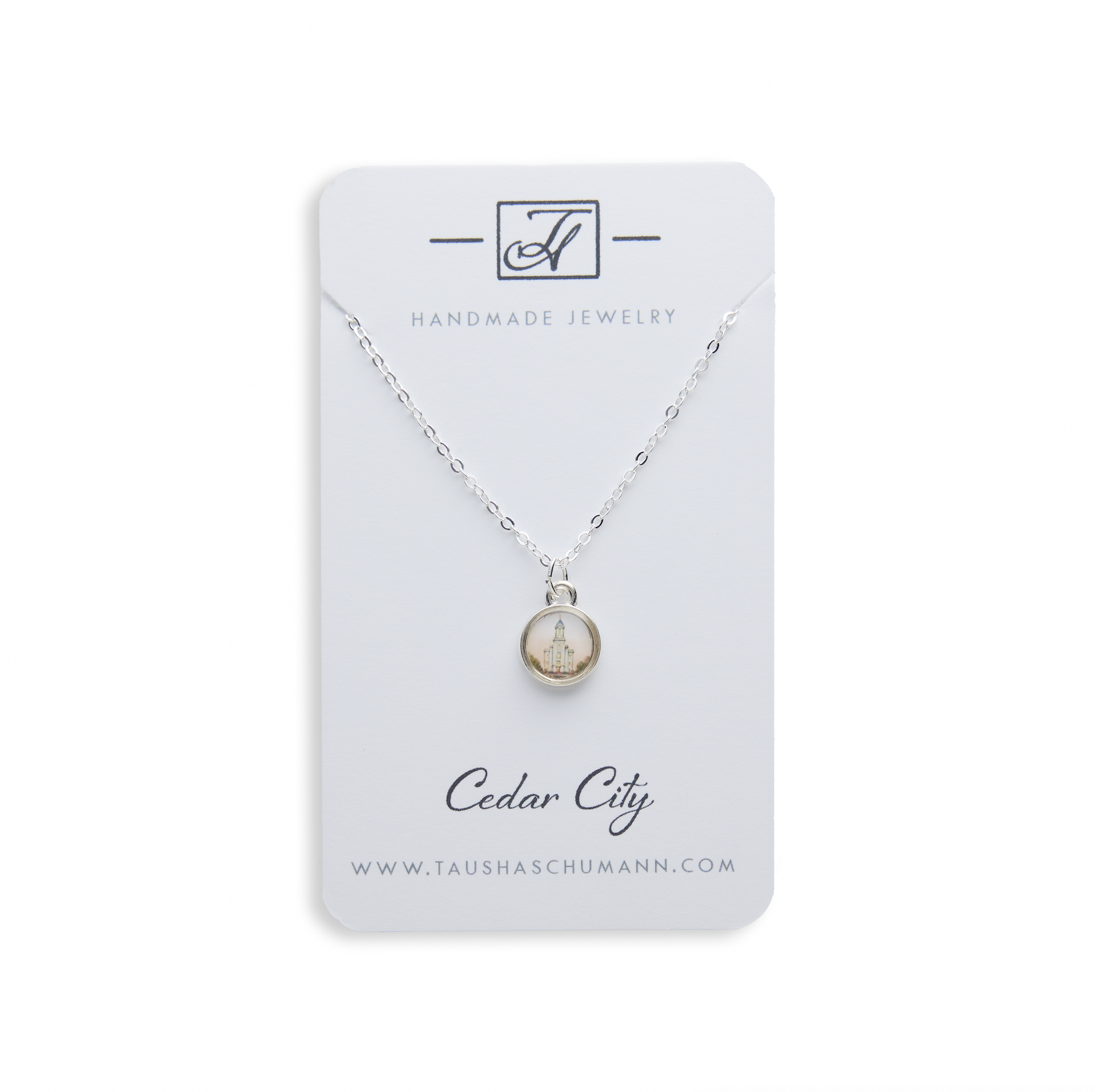 Cedar City Utah Temple Necklace