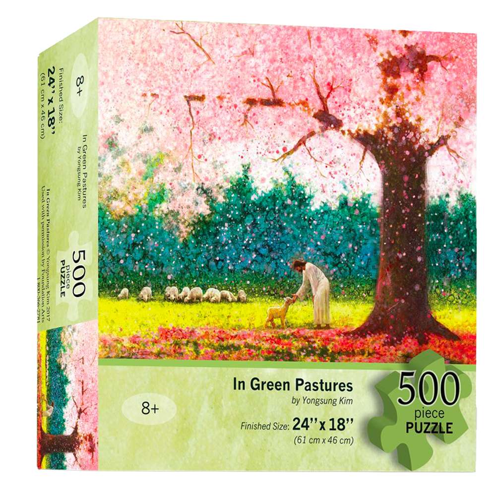In Green Pastures 500 Piece Puzzle