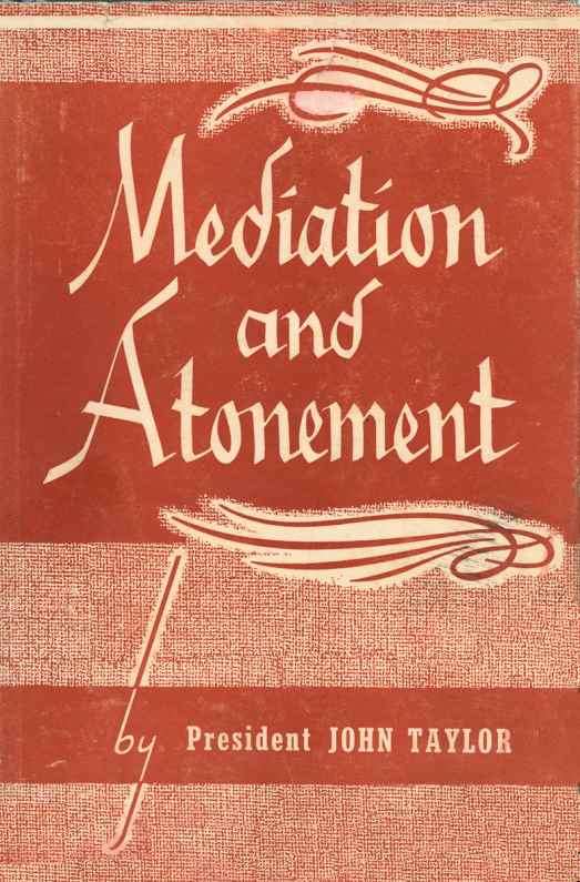 Mediation And Atonement