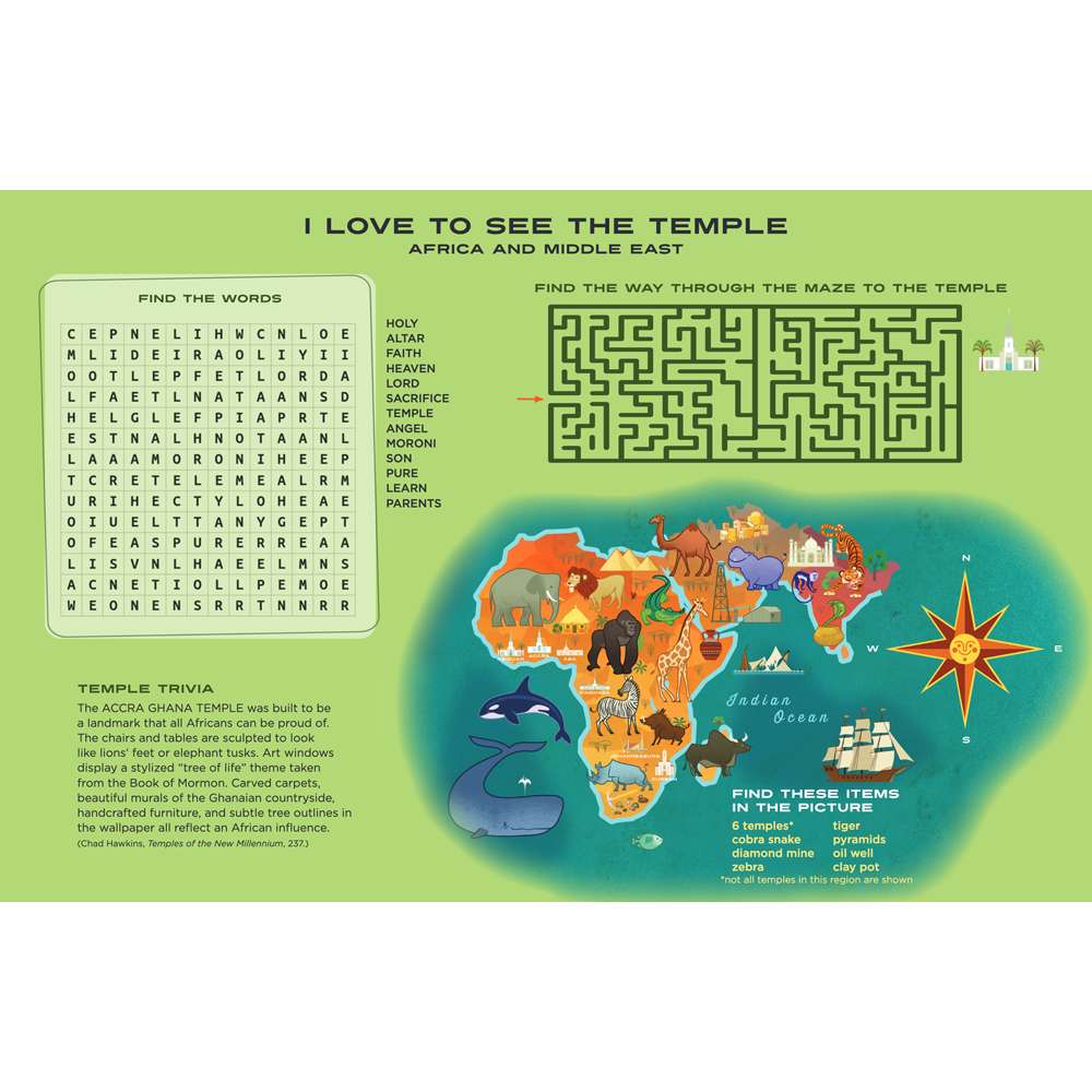 Temples of the World Placemat Pad, , large image number 5