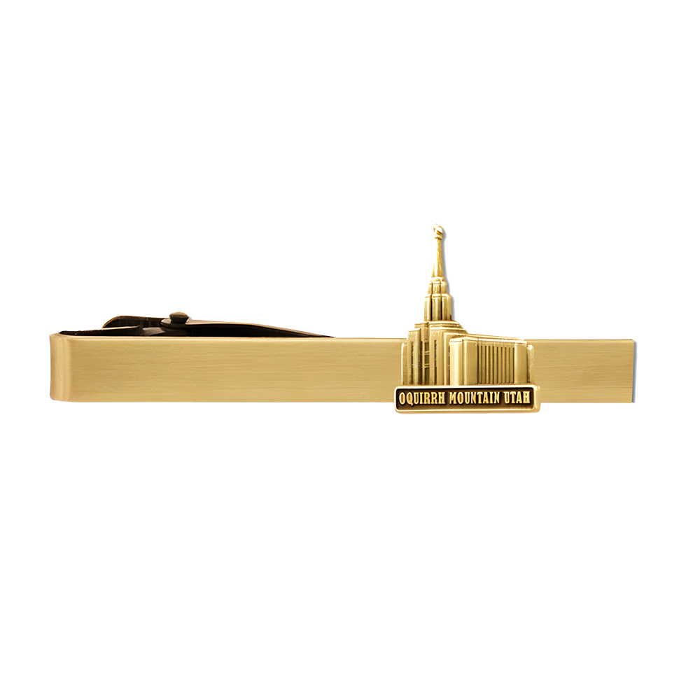 Oquirrh Mountain Temple Tie Bar, , large