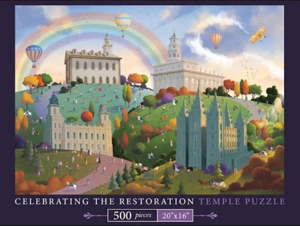 Celebrating the Restoration 500 Piece Puzzle, , large image number 2