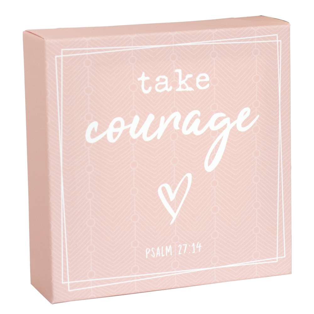 TOFW Take Courage (7x7 Plaque)