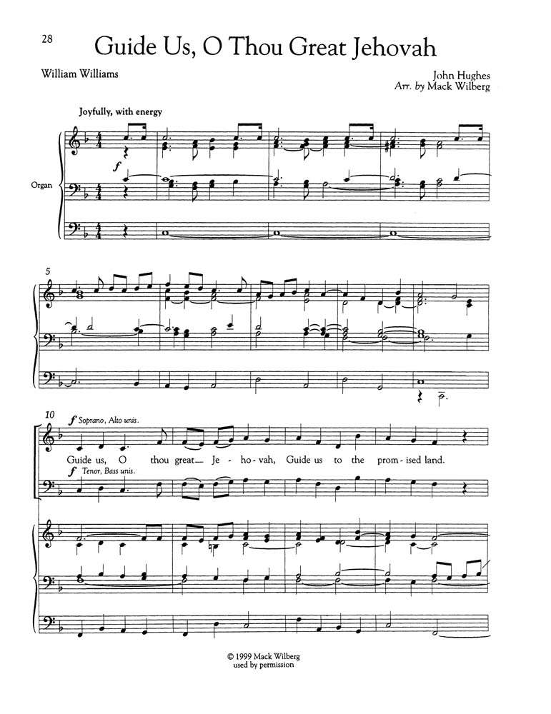 Guide Us, O Thou Great Jehovah, , large image number 0