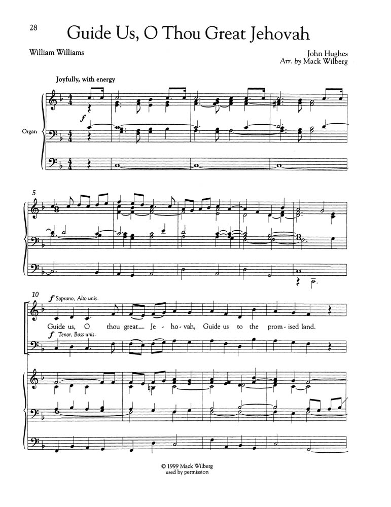 Guide Us, O Thou Great Jehovah, , large image number 0