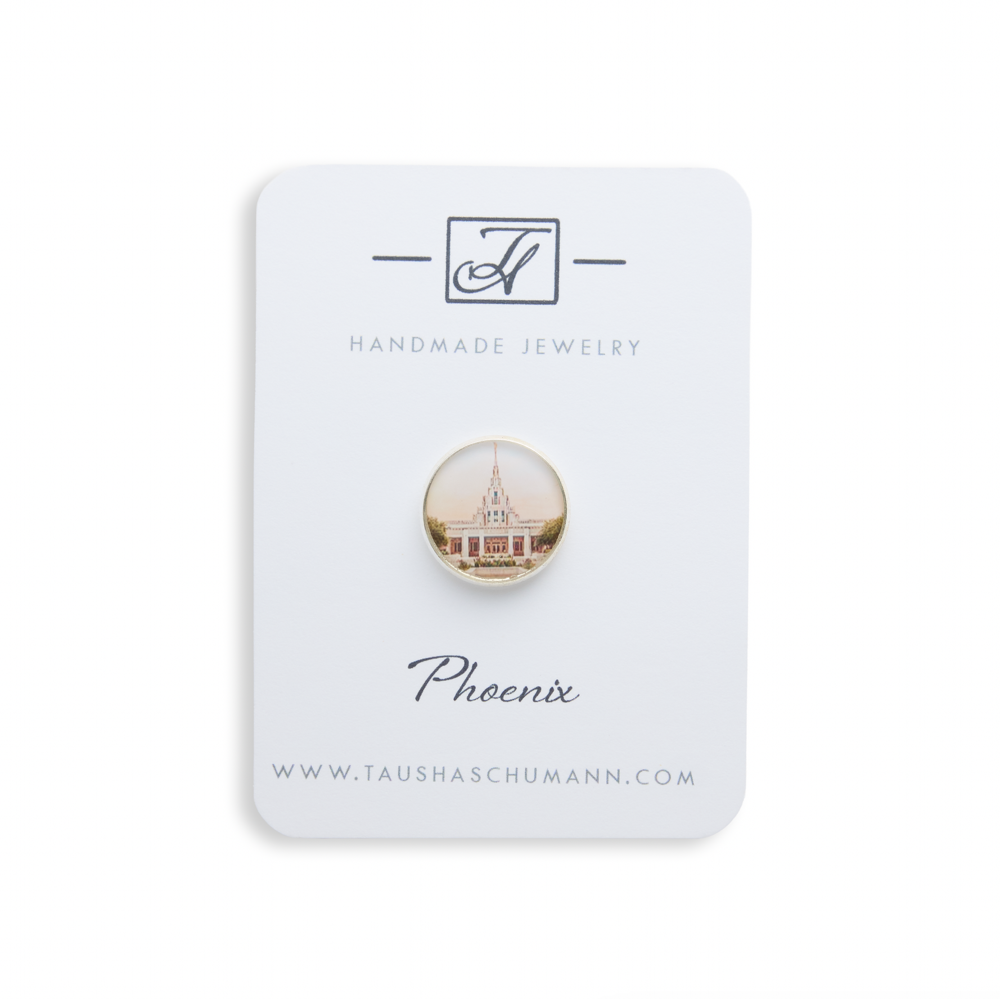 Phoenix Arizona Temple Pin, , large image number 0