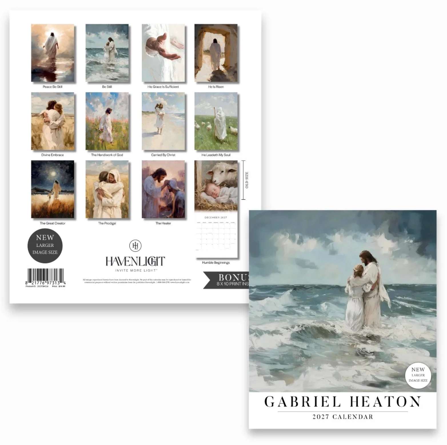2027 Gabriel Heaton Wall Calendar