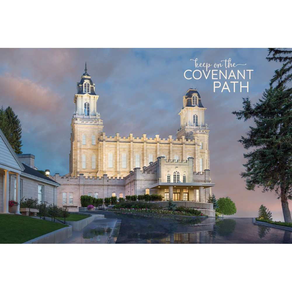 Manti Temple Repositionable Poster, , large image number 0