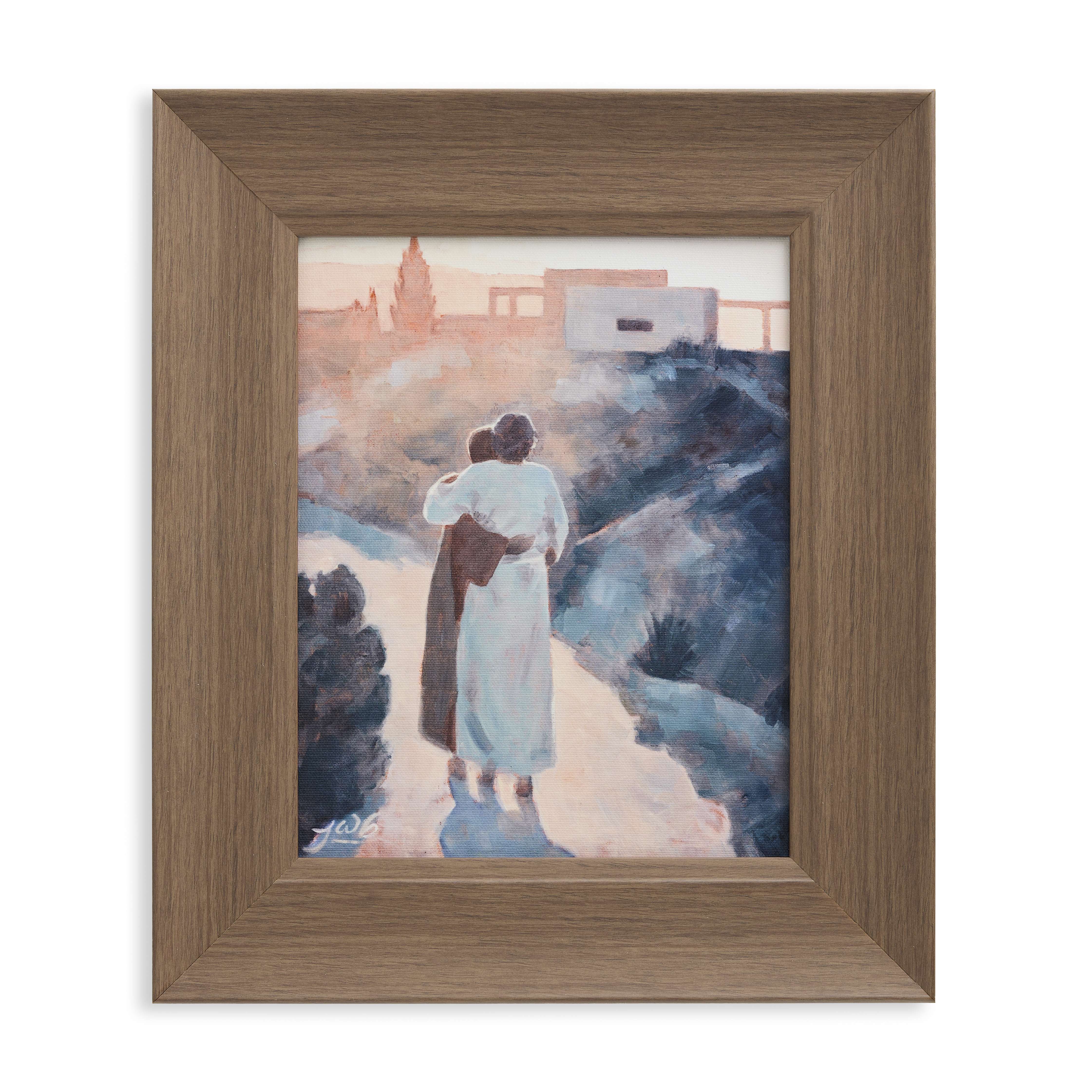 Welcome Home (14x12 Framed Paper Print)