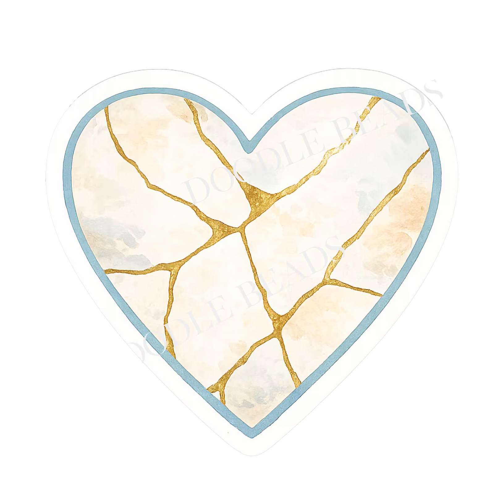 Beautifully Broken Sticker
