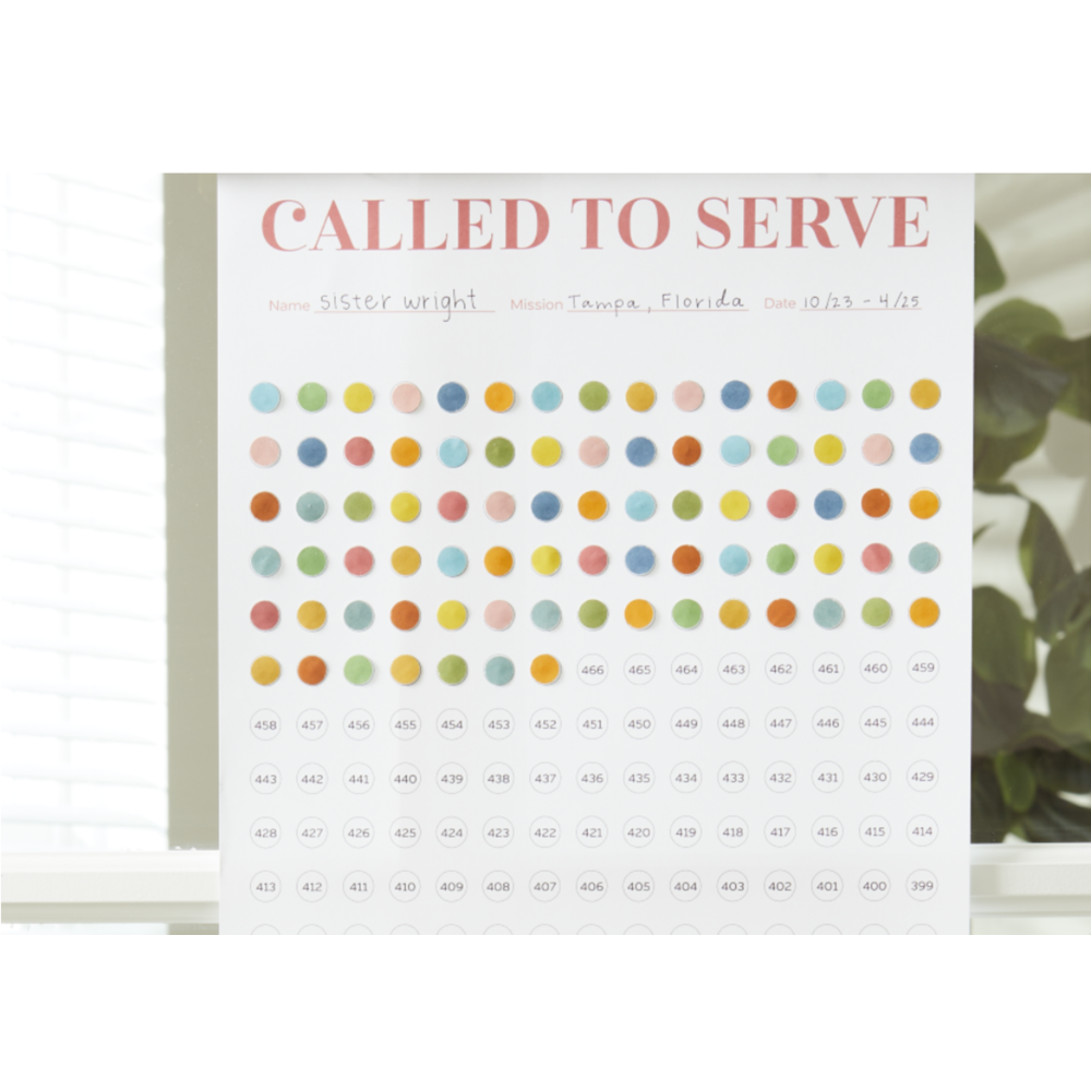 Sister Missionary Countdown Poster, , large