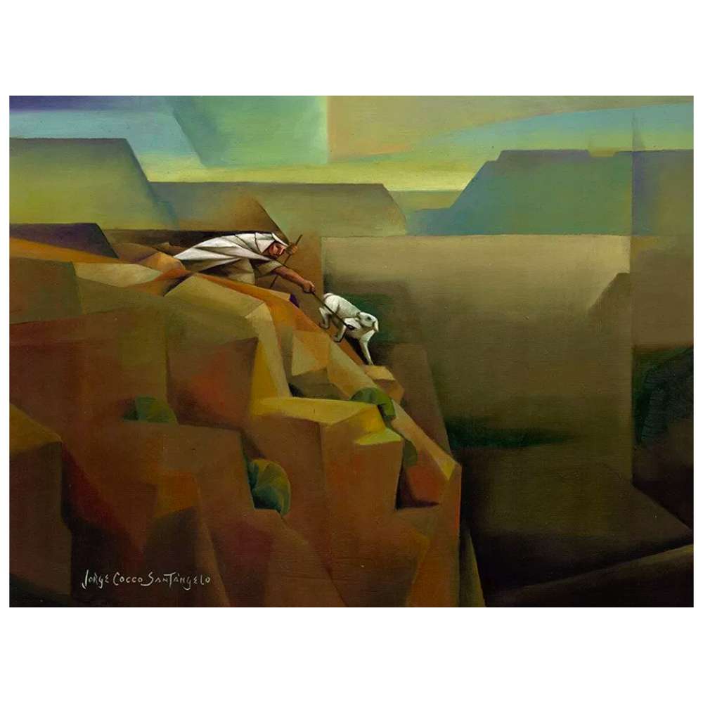 The Lost Sheep 11x14 Matted Print