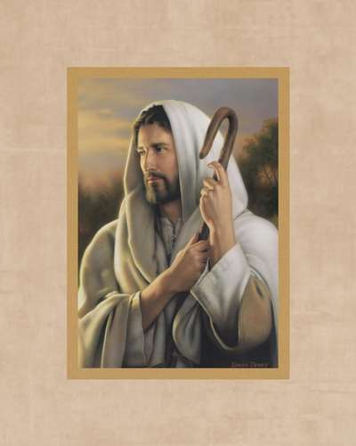 Good Shepherd 8x10 Matted Print, , large image number 0