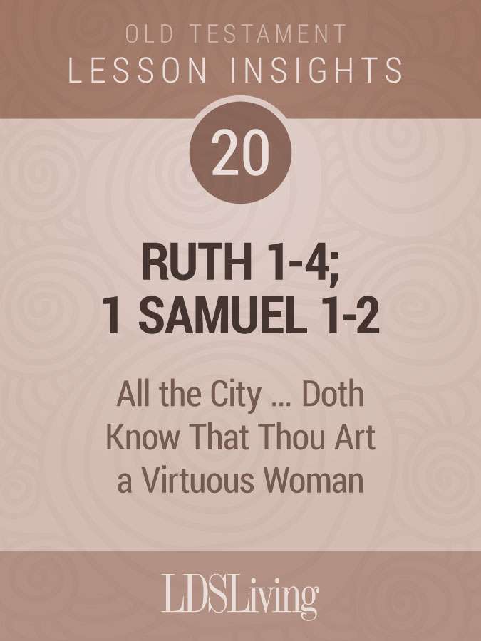 Lesson Insights Old Testament #20