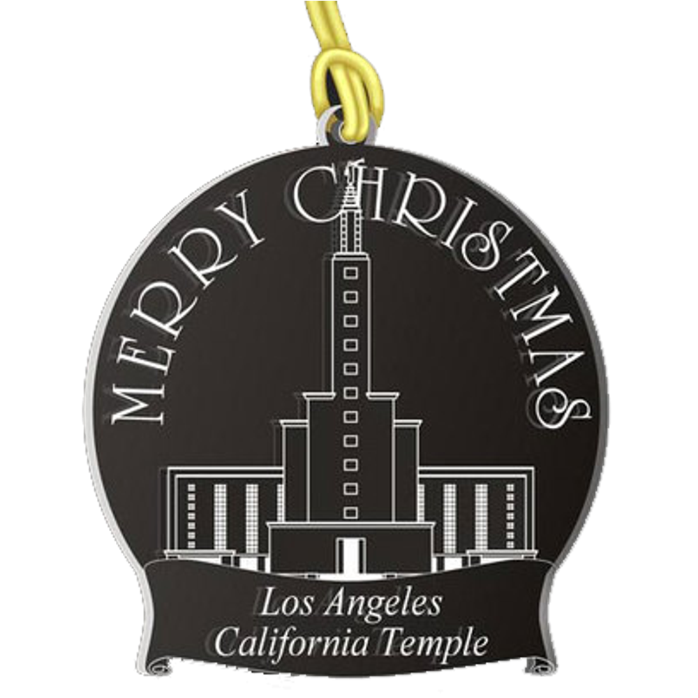 Los Angeles Temple Ornament, , large image number 1