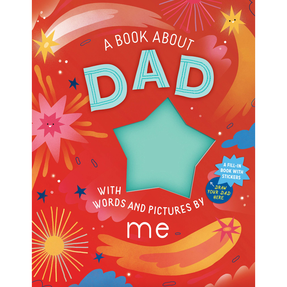 A Book about Dad with Words and Pictures by Me, , large image number 0