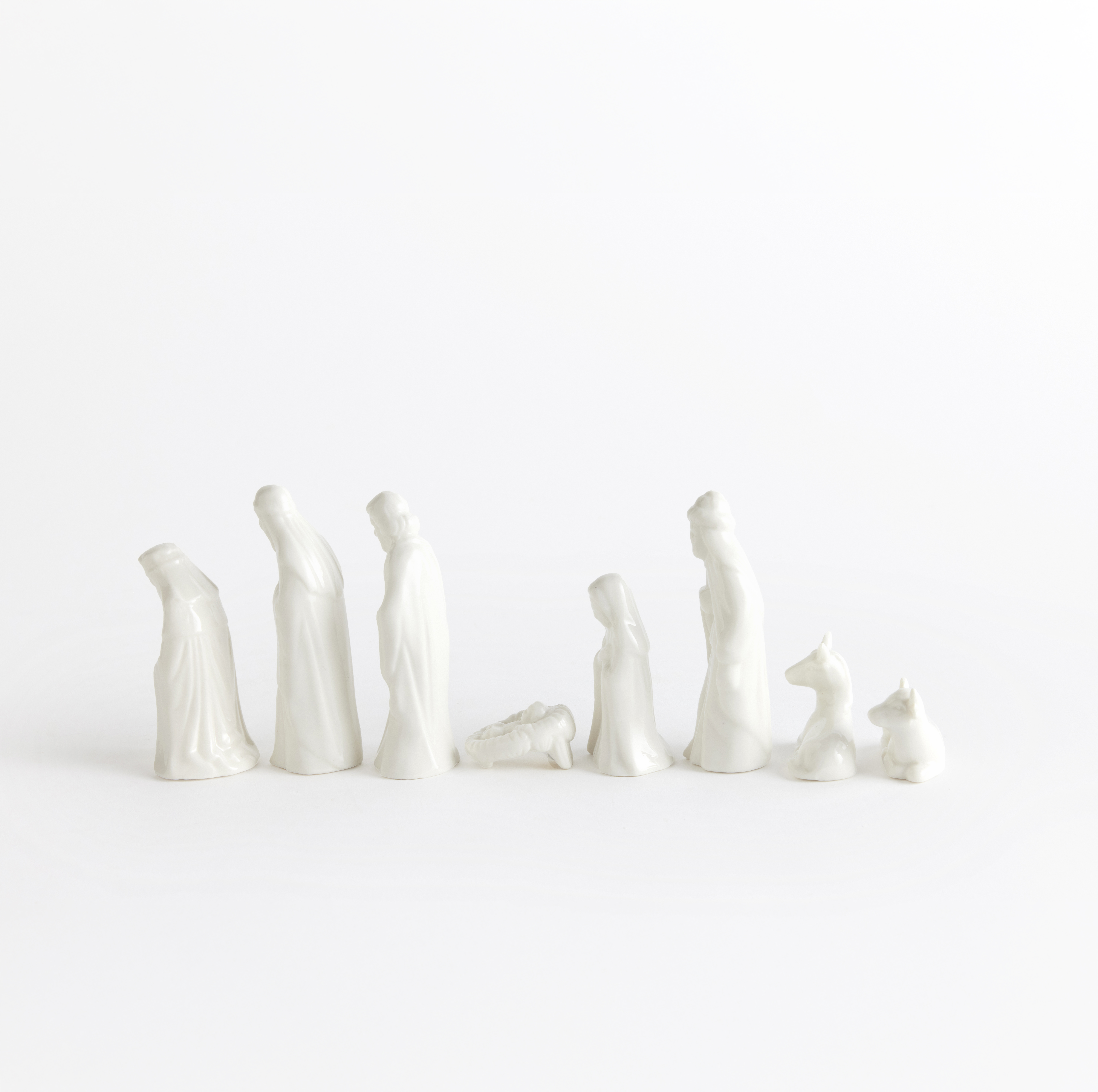 Mini Porcelain Nativity Set - Deseret Book | Deseret Book