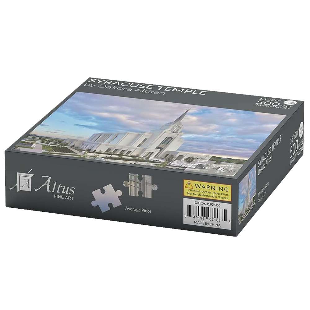 Syracuse Utah Temple 500 Piece Puzzle, , large image number 2