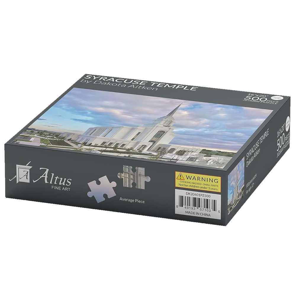 Syracuse Utah Temple 500 Piece Puzzle, , large image number 2