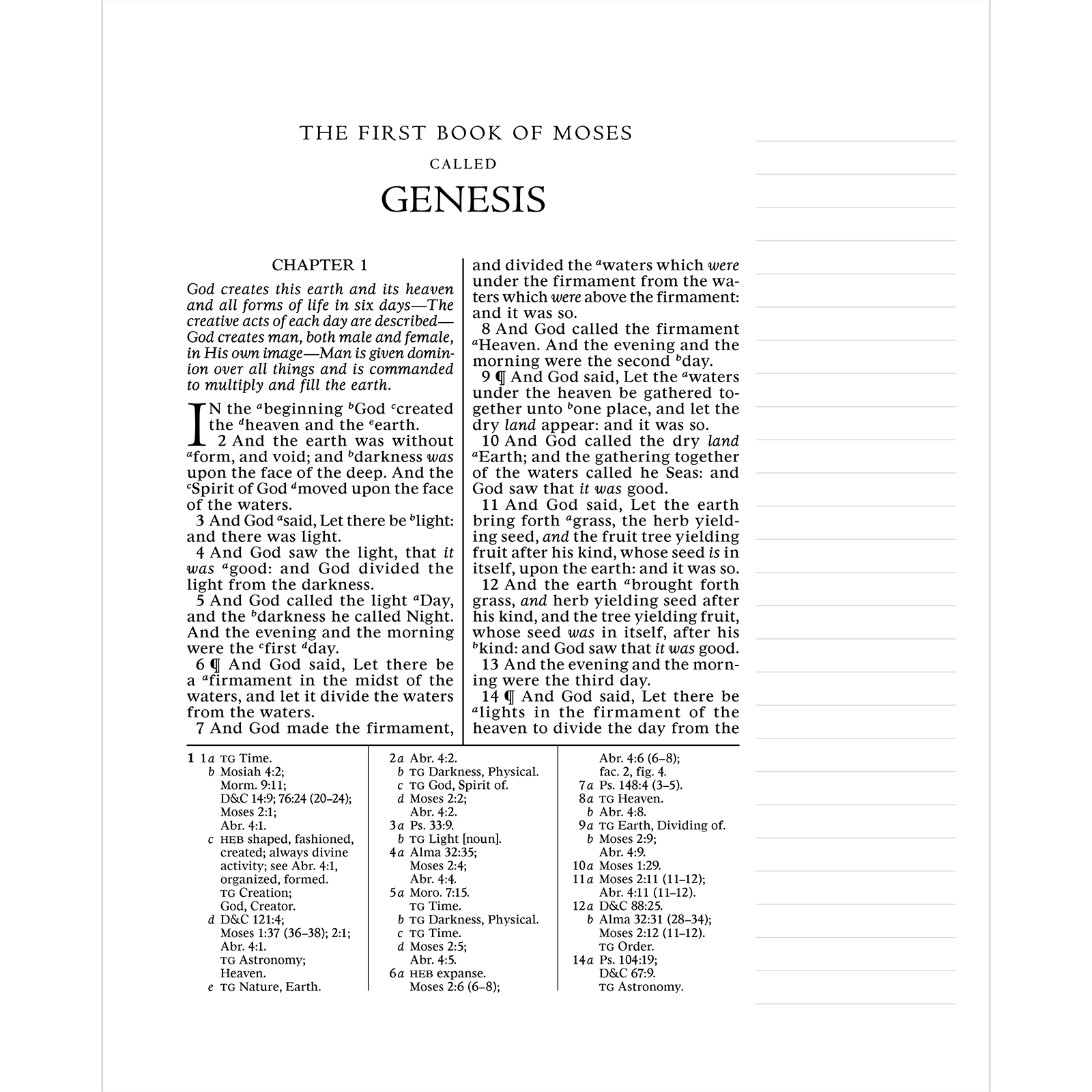 The Old Testament, Journal Edition, Faux Leather Blue (No Index), , large image number 3