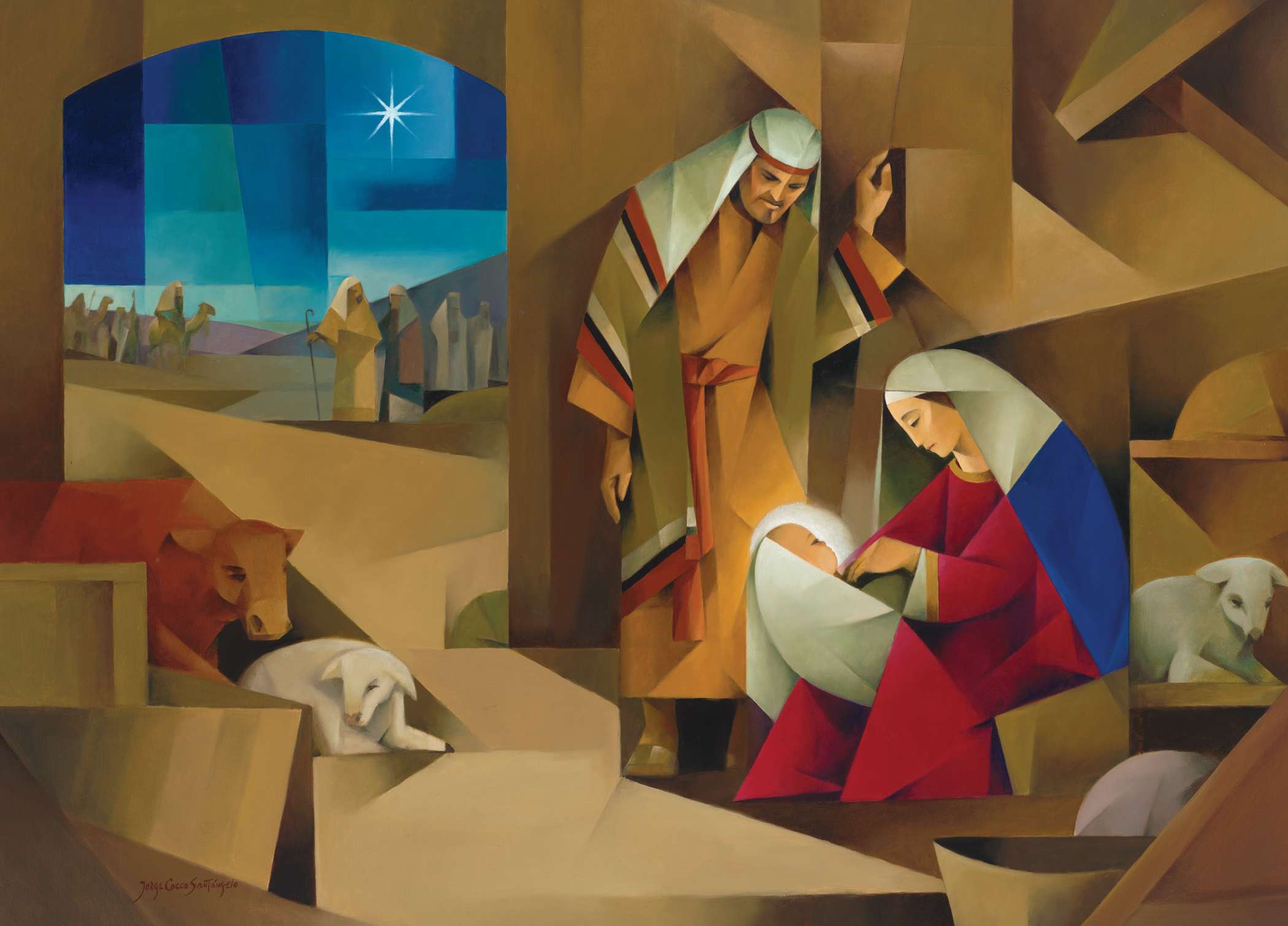 In the Stable Boxed Christmas Cards