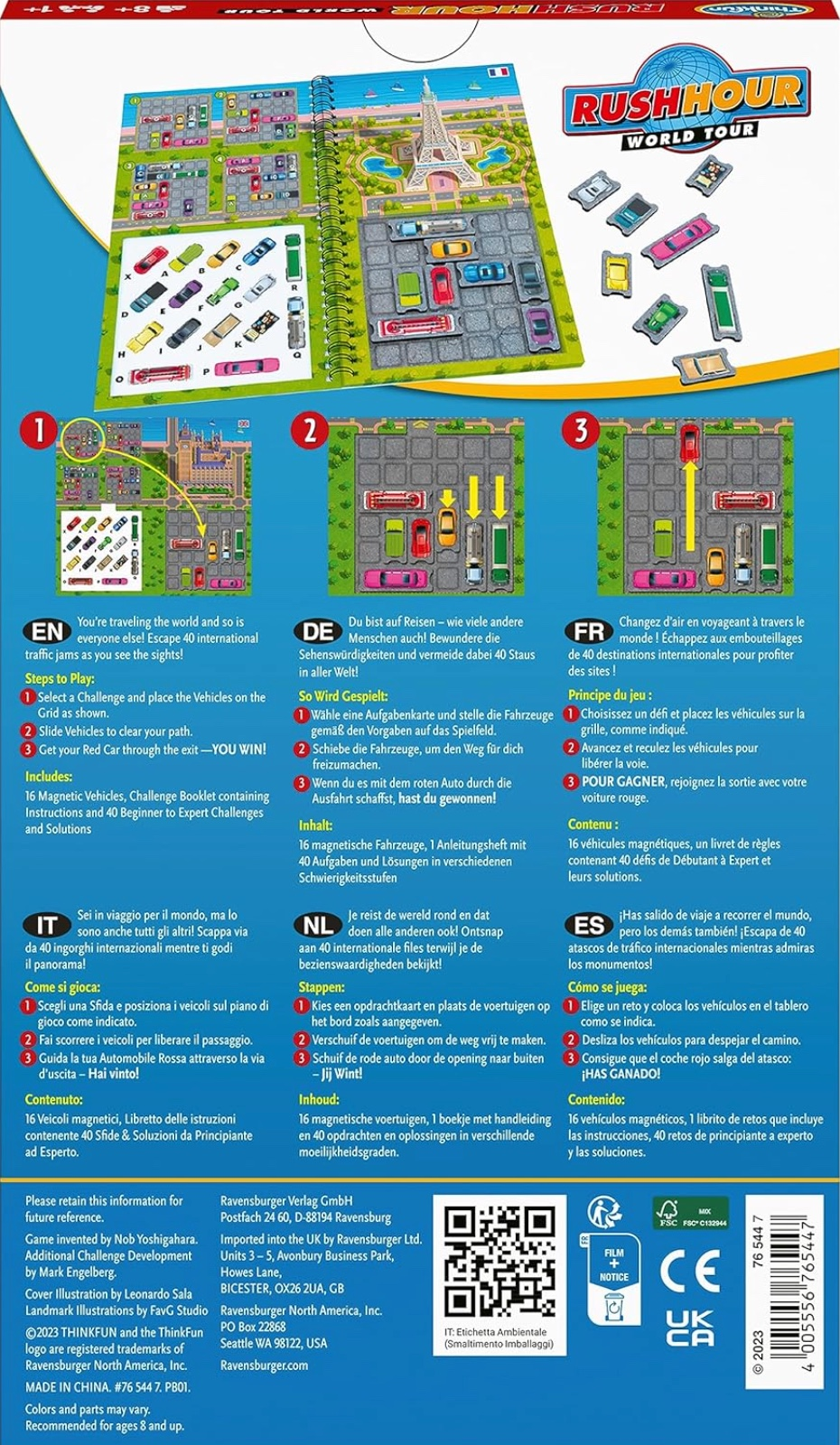 Rush Hour Travel Magnetic Game, , large image number 2