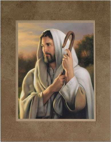 The Good Shepherd 11x14 Matted Print, , large image number 0