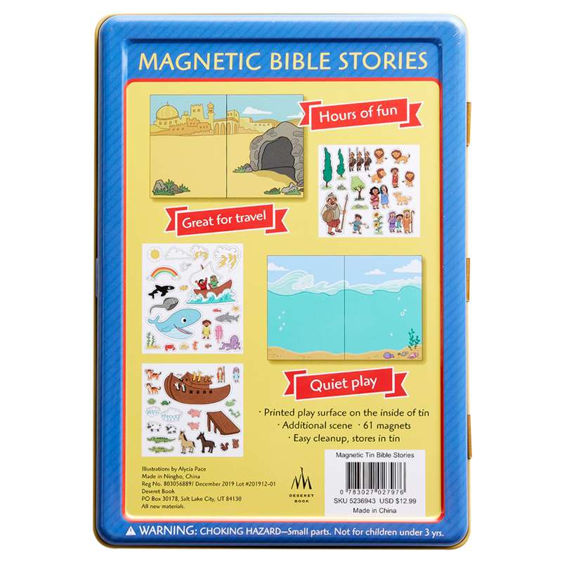 Bible Stories Magnetic Tin, , large image number 3