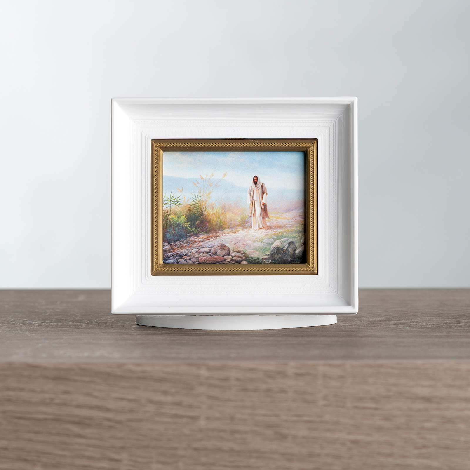 Walk in the Light, Small and Simple (2.75x3 Framed Art)