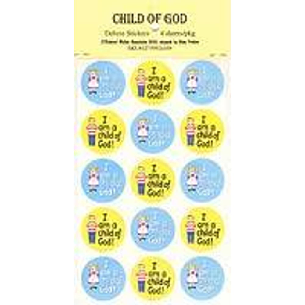 I Am a Child of God Deluxe Stickers, , large image number 0